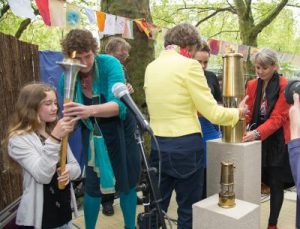 Rotterdam has a World Peace Flame!